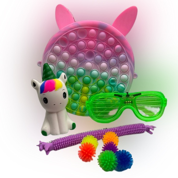 Easter Bunny Fidget Purse with Unicorn Bundle - Picture 5 of 11